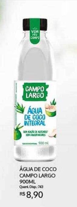 Bistek Supermercados água De Coco Campo Largo oferta