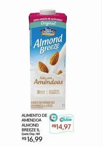 Alimento De Amendoa Almond Breeze