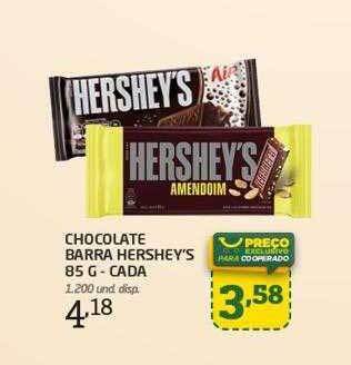 Cooper Chocolate Barra Hershey's - Cada oferta