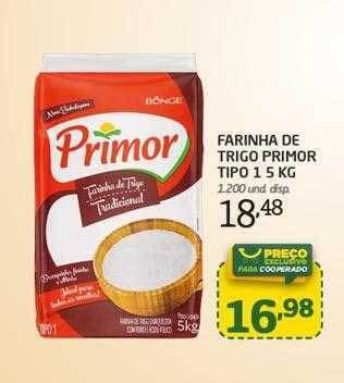 Cooper Farinha De Trigo Primor Tipo 1 oferta