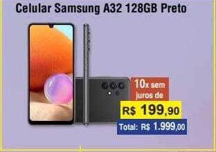 Copercana Celular Samsung A32 128gb Preto oferta
