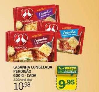 Cooper Lasanha Congelada Perdigão - Cada oferta