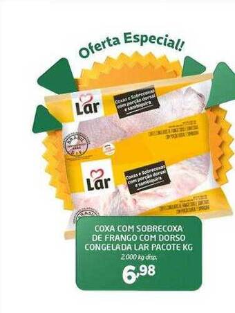 Cooper Coxa Com Sobrecoxa De Frango Com Dorso Congelada Lar Pacote oferta