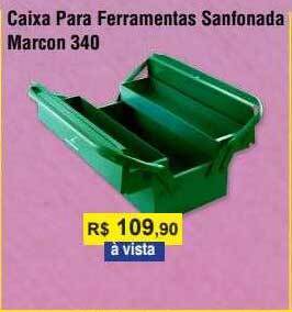 Copercana Caixa Para Ferramentas Sanfonada Marcon 340 oferta