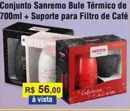 Copercana Conjunto Sanremo Bule Térmico De 700ml + Suporte Para Filtro De Café oferta