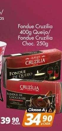 Fondue Cruzilia Queijo Fondue Cruzilia Choc.