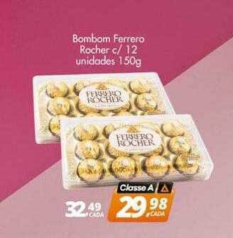 Delta Supermercados Bombom Ferrero Rocher C 12 oferta