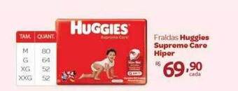 Farmácia Preço Popular Fraldas Huggies Supreme Care Hiper oferta