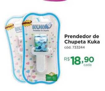 Prendedor De Chupeta Kuka