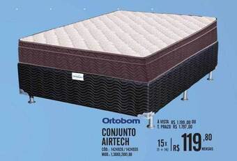 Zema Ortobom Conjunto Airtech oferta
