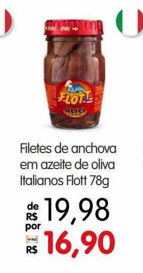 Zona Sul Filetes De Anchova Em Azeite De Oliva Italianos Flott oferta