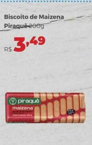 Villarreal Supermercados Biscoito De Maizena Piraquê oferta