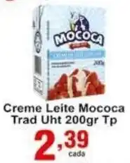 Rossi Supermercado Creme leite Mococa Trad Uht 200g Tp oferta