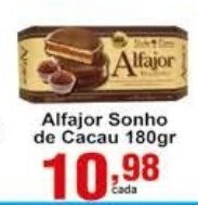 Rossi Supermercado Alfajor Sonho de Cacau 180g oferta