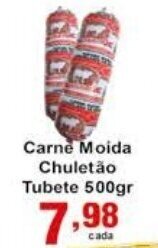 Rossi Supermercado Carne Moida Chuletao Tubete 500g oferta