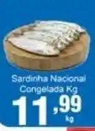 Rossi Supermercado Sardinha Nacional Congelada 1kg oferta