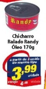 Vencedor Atacadista Chicharro Ralado Randy Oleo 170g oferta