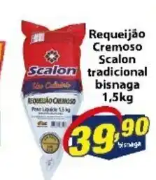 Vencedor Atacadista Requeijao Cremoso Scalon Tradicional bisnaga 1.5kg oferta