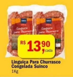 Ultrabox Linguica Para Churrasco Congelada Suinco 1kg oferta