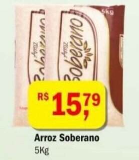 Ultrabox Arroz Soberano 5kg oferta