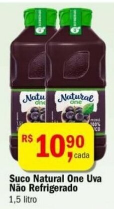 Ultrabox Suco Natural One Uva Nao Refrigerado 1.5L oferta