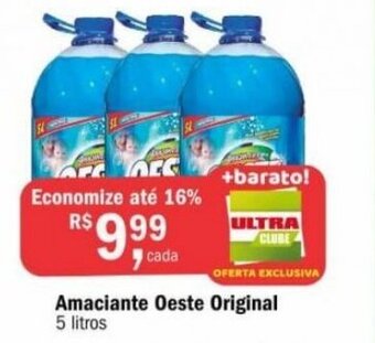 Ultrabox Amaciante Oeste original 5L oferta