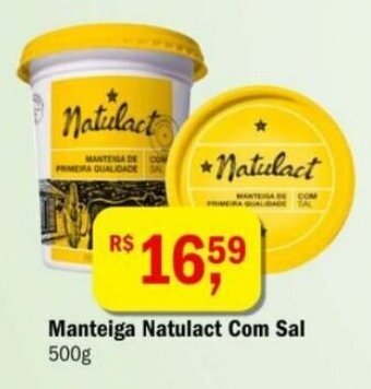 Ultrabox Manteiga Natulact Com Sal 500g oferta