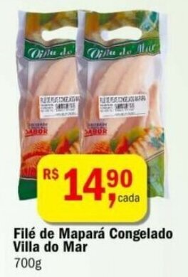 Ultrabox File de Mapara Congelado Villa do Mar 700g oferta