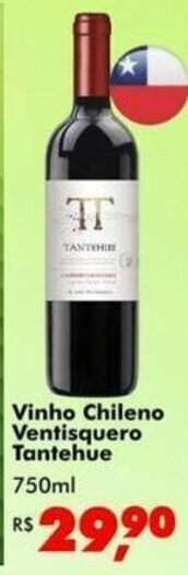 Big Box Vinho Chileno Ventisquero Tantehue 750ml oferta