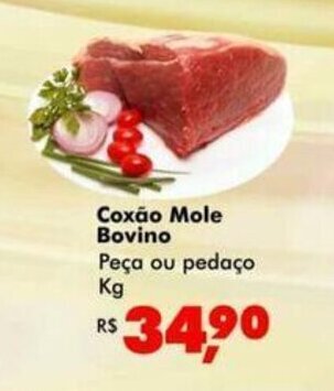 Big Box Coxao Mole Bovino 1kg oferta