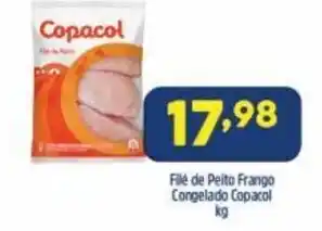 Arena Atacado File de Peito Frango congelado Copacol 1kg oferta