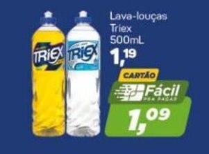 Arena Atacado Lava loucas Triex 500ml oferta