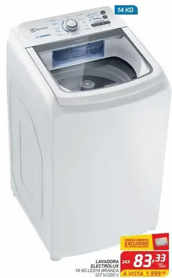 GBarbosa Lavadora electrolux 14 kg led14 branca 127 v/220 v oferta