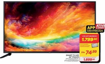 GBarbosa Smart tv led 42” philco ptv42g52rcf/ ptv42g10n5skf oferta