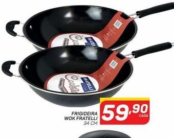 GBarbosa Frigideira wok fratelli 34 cm oferta
