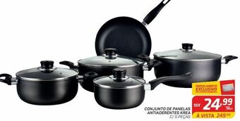 GBarbosa Conjunto de panelas antiaderentes krea c/ 5 peças oferta