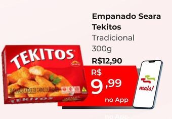 Peruzzo Empanado seara tekitos 300g oferta