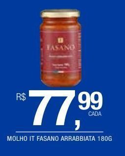 Molho de tomate fasano 180g