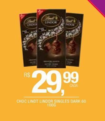 Chocolates lindt 100g