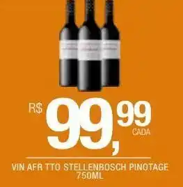 DB Supermercados Vinho tinto stellenbosch pinotage 750ml oferta