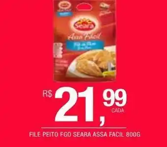 DB Supermercados Filé peito de frango seara 800g oferta