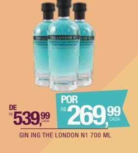 DB Supermercados Gin ing the london 700ml oferta
