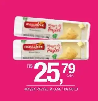 Massa pastel massa leve 1kg