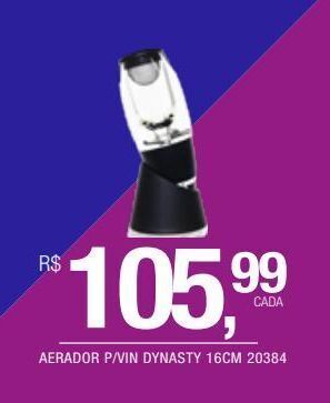 Aerador para vinho dynasty 16cm