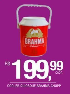 DB Supermercados Cooler quiosque brahma chopp oferta