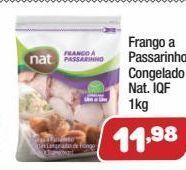 Frango a passarinho congelado nat. iqf 1kg
