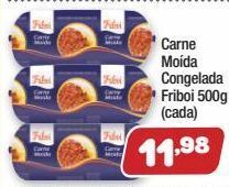 Costazul Supermercados Carne moída congelada friboi 500g oferta
