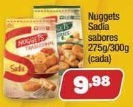 Costazul Supermercados Nuggets sadia sabores 275g/300g oferta