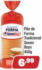 Costazul Supermercados Pão de forma tradicional seven boys 450g oferta
