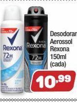 Costazul Supermercados Desodorante aerossol rexona 150ml oferta